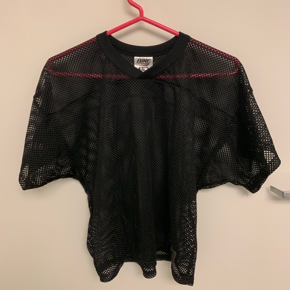See-Through Black Mesh Bike Shirt - Picture 5 of 8